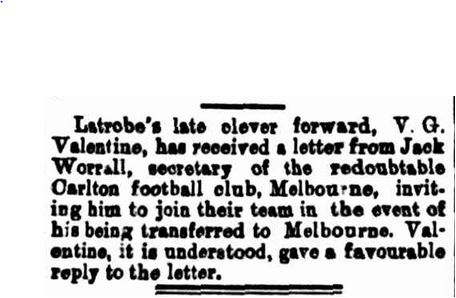 1908 Viv Valentine letter North West Post (Tas) July14.jpg